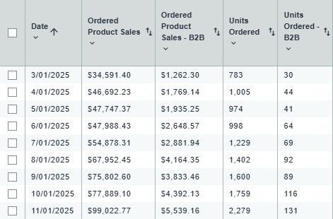 Amazon sales growth case study